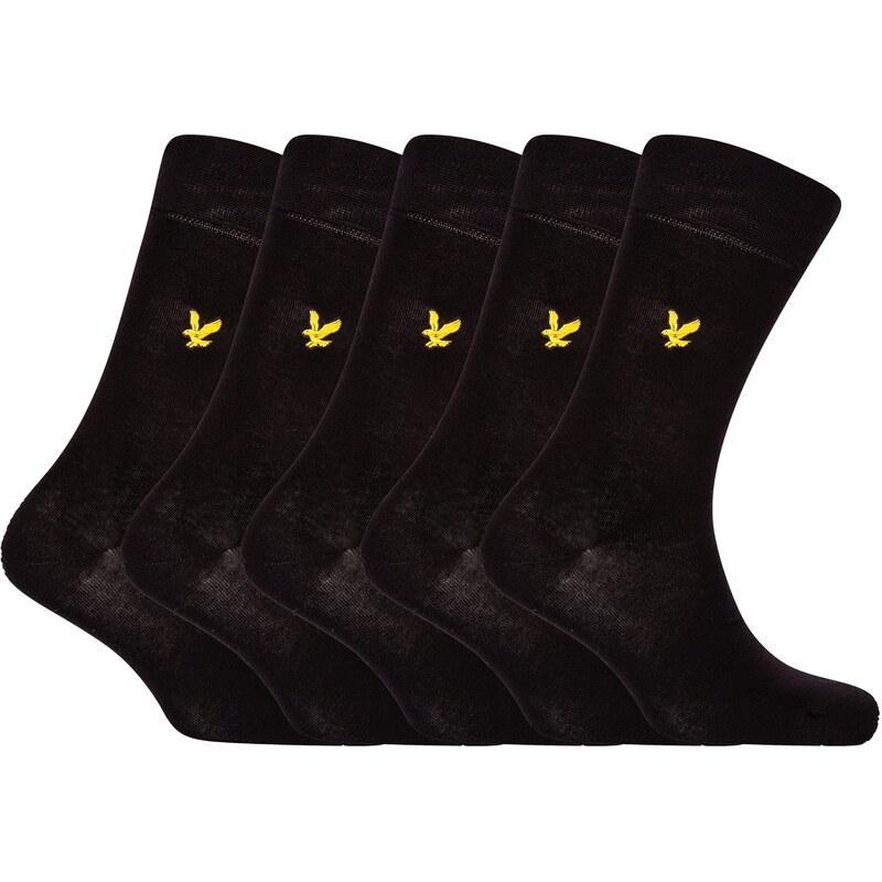 Ponožky Lyle and Scott Black 9135397