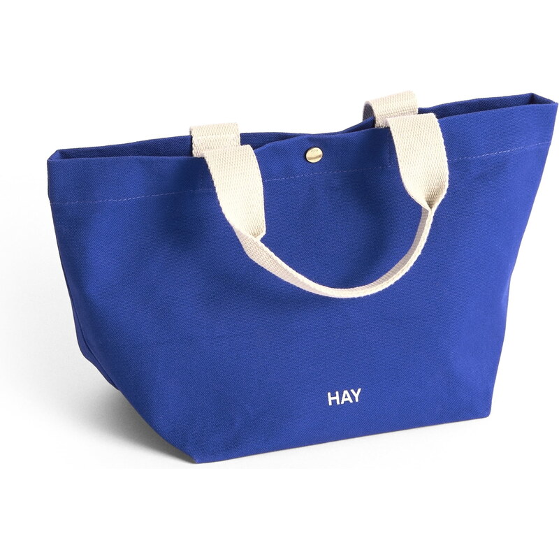 HAY Bavlněná taška Mini Tote Bag Electric Blue