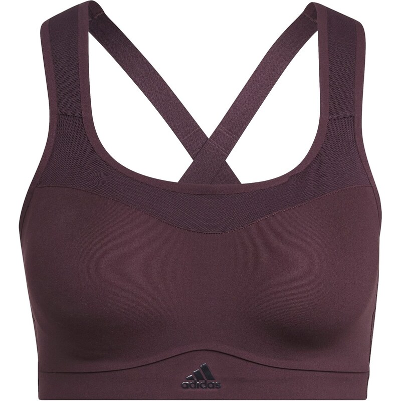 Sportovní podprsenka adidas Shdw Maroon 4962034