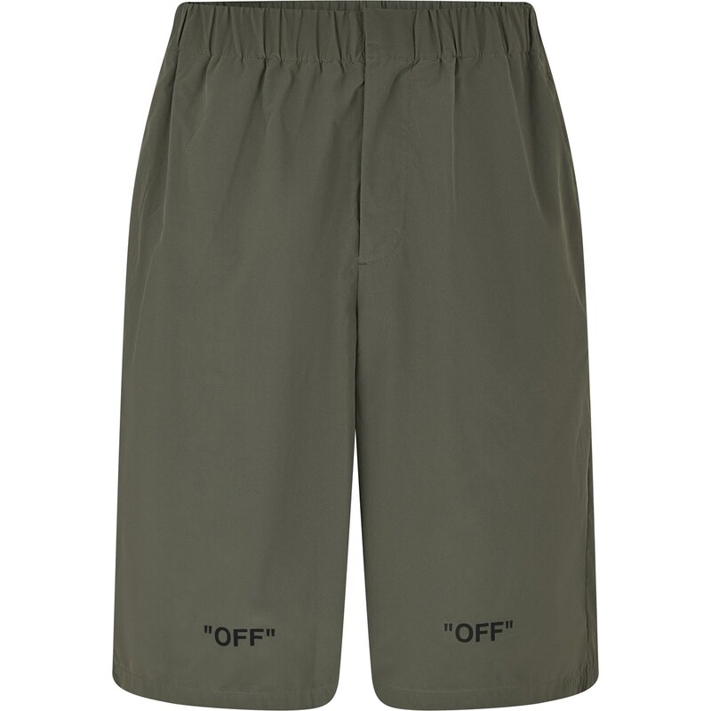 Kraťasy OFF WHITE Army Green 6300936 109239274