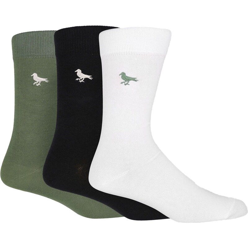 Ponožky Modern Amusement White Blk Khaki 7022765