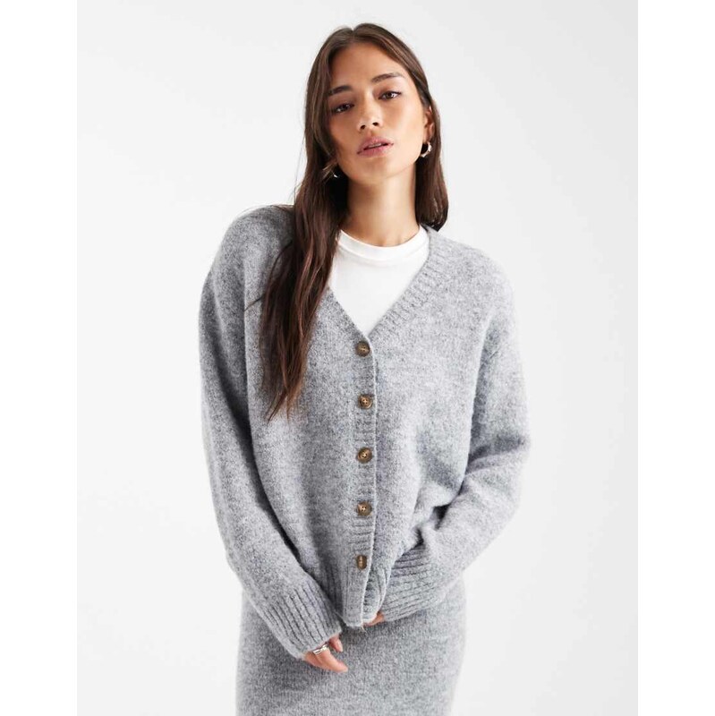 4th & Reckless wool feel longline pocket detail cardigan co-ord in 109239862
