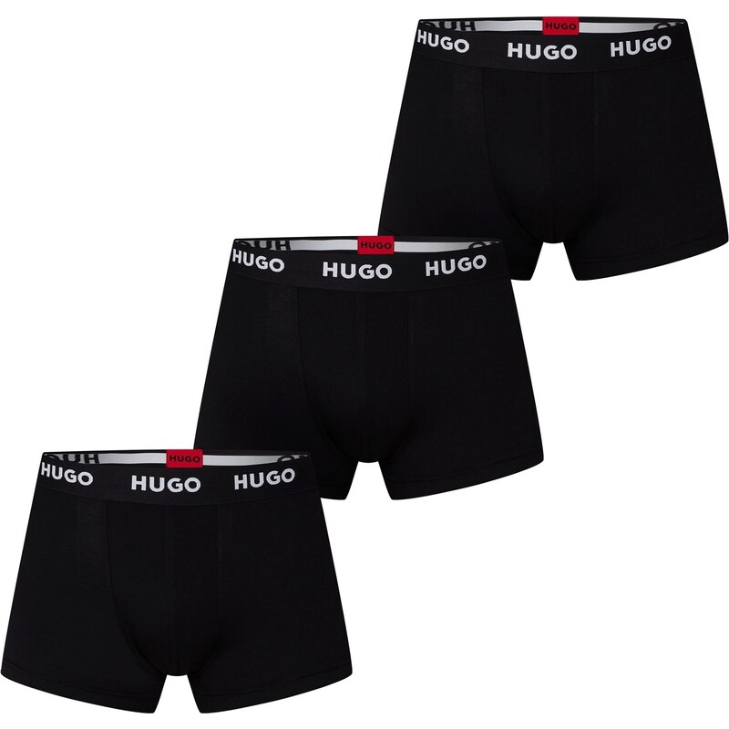 Boxerky Hugo Black 001 9987581
