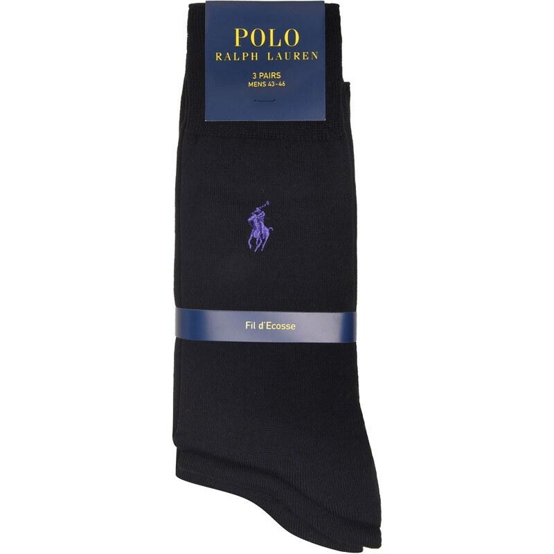 Ponožky Ralph Lauren Black 005 974829