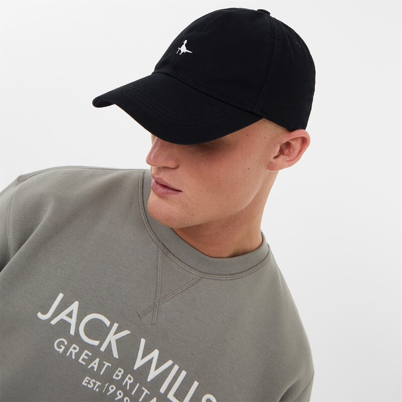 Kšiltovka Jack Wills Black 3390676