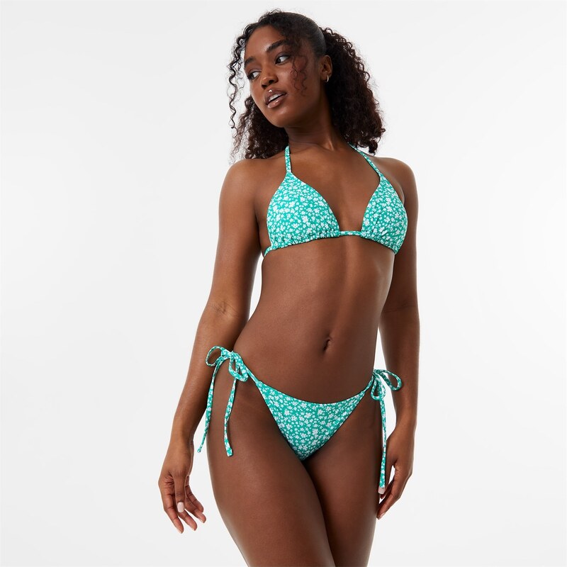 Plavky spodní díl Jack Wills Green Ditsy 8316077 109250261
