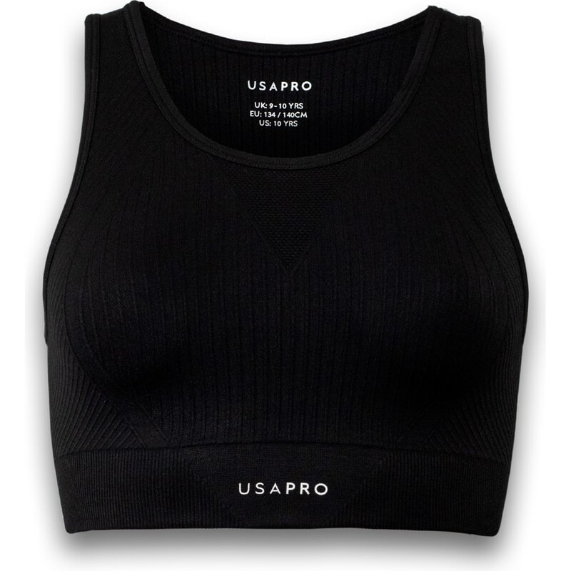 Sportovní podprsenka USA Pro Black 3097384