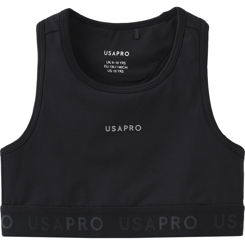 Sportovní podprsenka USA Pro Black 5130265 109251230