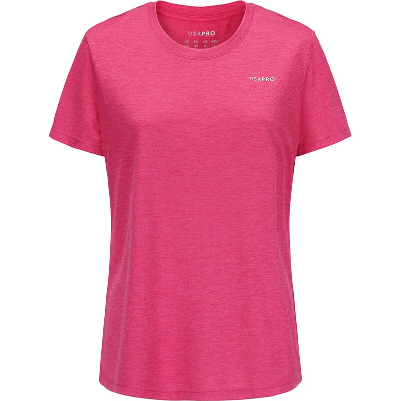 Tričko USA Pro Bright Pink 3623599
