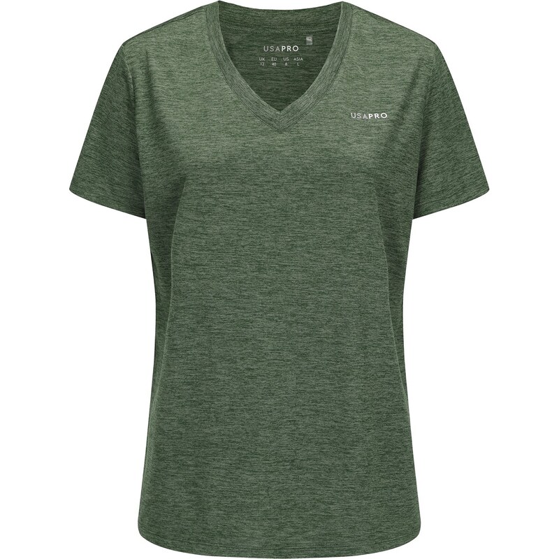 Tričko USA Pro Forest Green 3471781 109251954