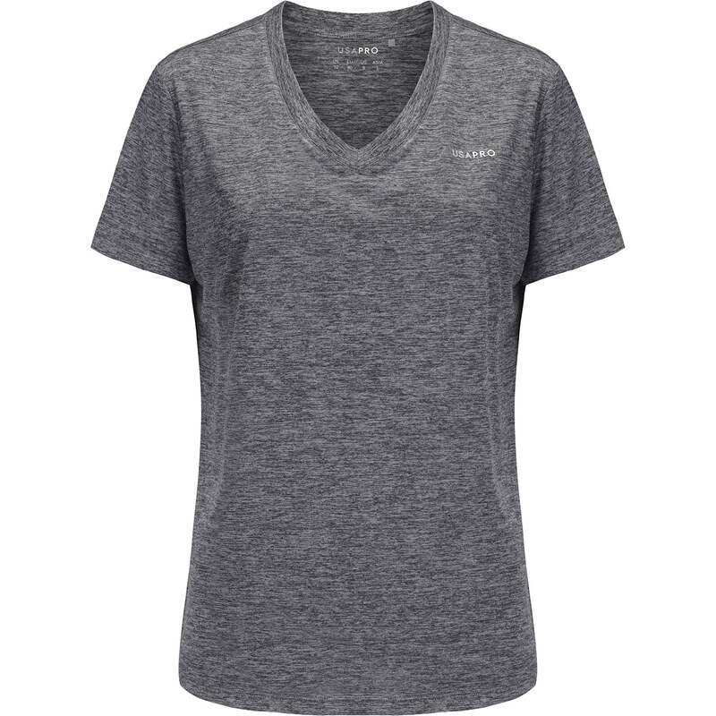 Tričko USA Pro Charcoal 8737079