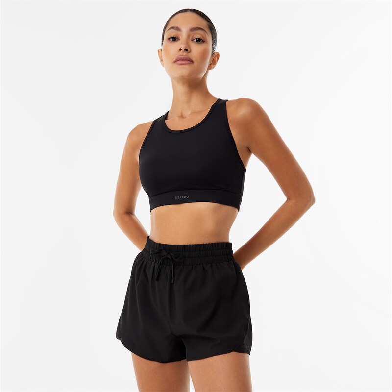 Sportovní podprsenka USA Pro Black 9776152 109252199