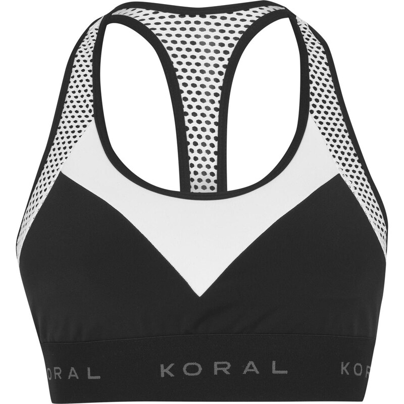Sportovní podprsenka KORAL Black White 8038744 109252402