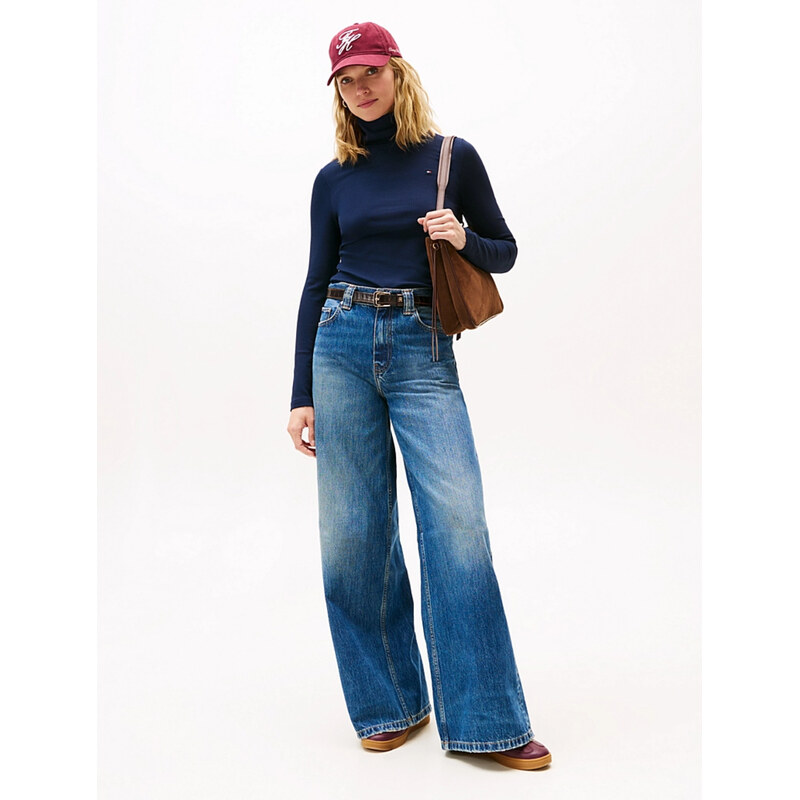 Tommy Hilfiger dámský tmavě modrý rolák
