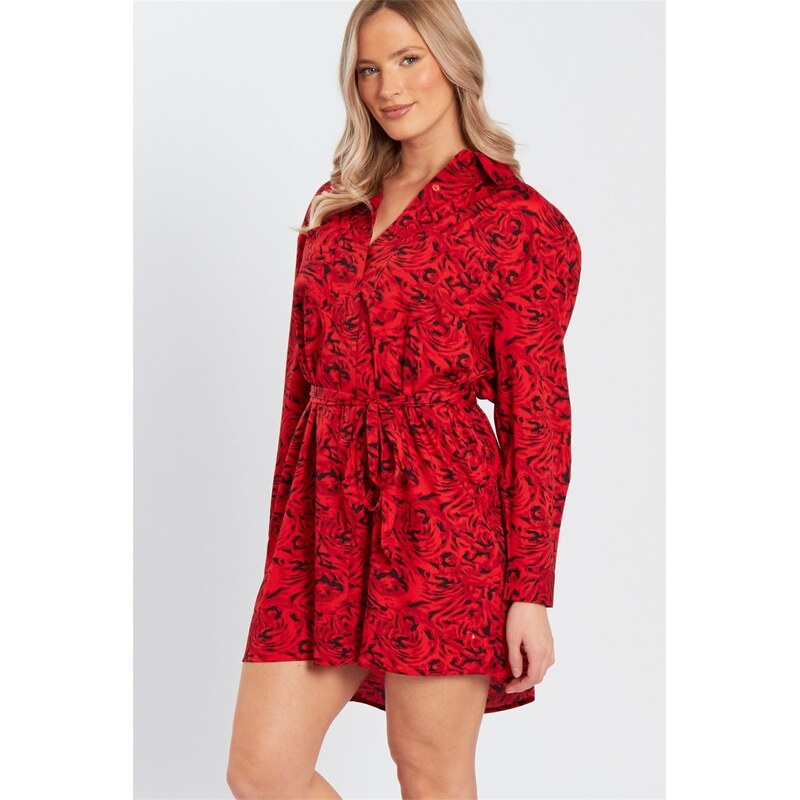 Šaty Wednesday Girls Red 6890171