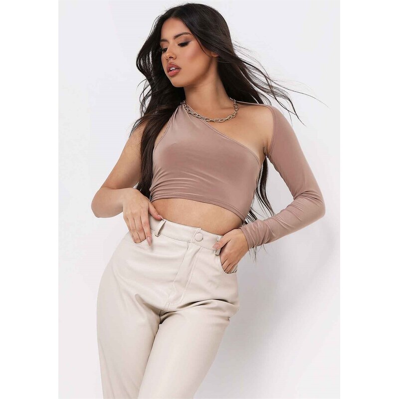 Tričko Missy Empire Taupe 6252838 109254264