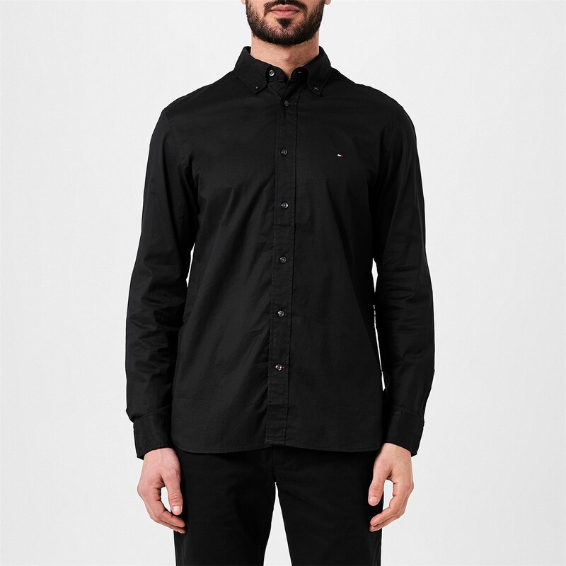 Košile Tommy Hilfiger Black BDS 7357566