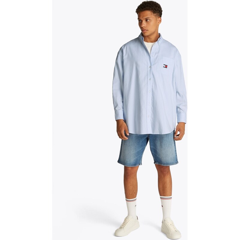 Košile Tommy Jeans Sw Blue 7040315