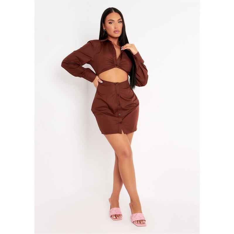 Šaty Missy Empire Chocolate 6154342 109256155