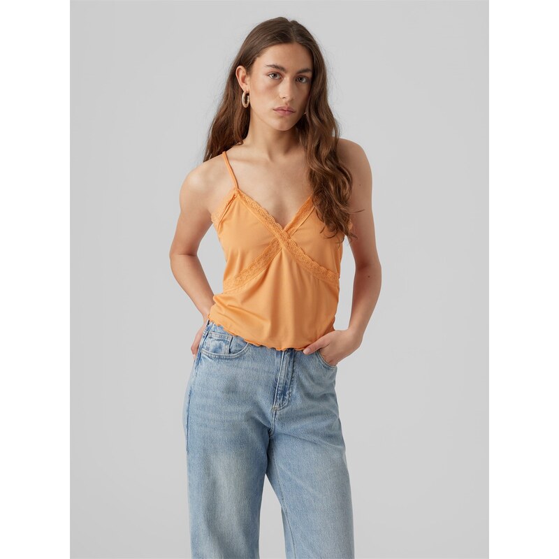 Tričko Vero Moda Mock Orange 5911851 109256379