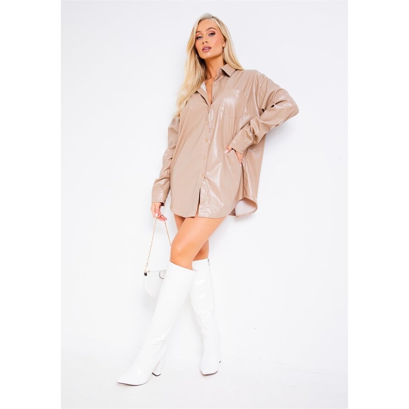 Košile Missy Empire Taupe 6353131 109256378