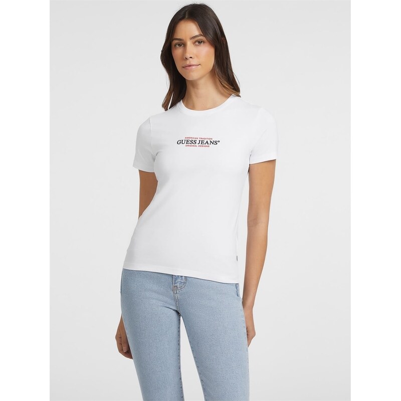 Tričko Guess Pure White 9369275