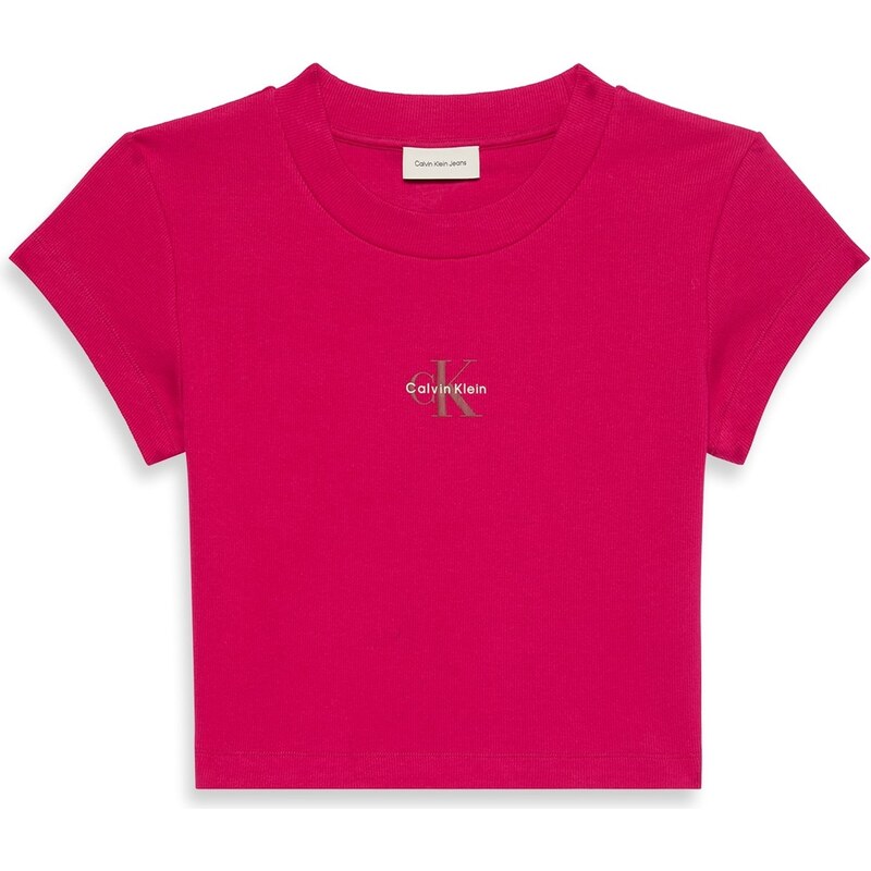 Tričko Calvin Klein Jeans Petunia Pink 454358