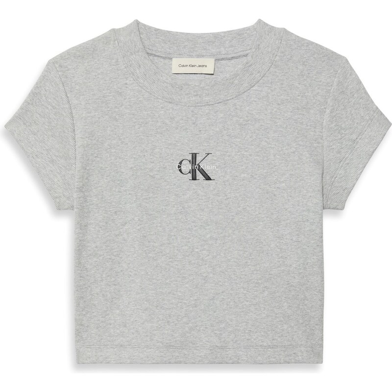 Tričko Calvin Klein Jeans Grey Heather 3389973