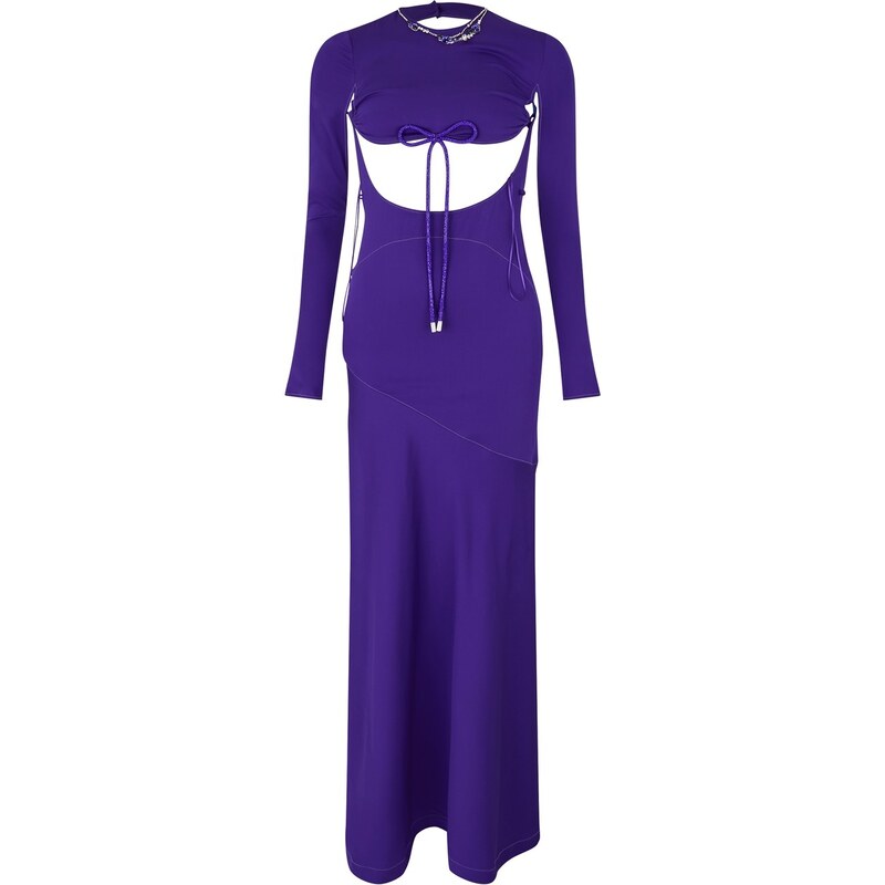 Šaty OFF WHITE Purple 721462 109257361
