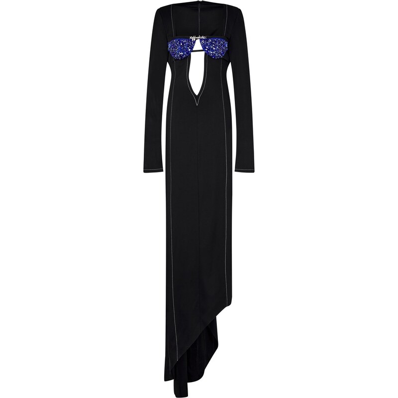 Šaty OFF WHITE Black 7062985 110356799