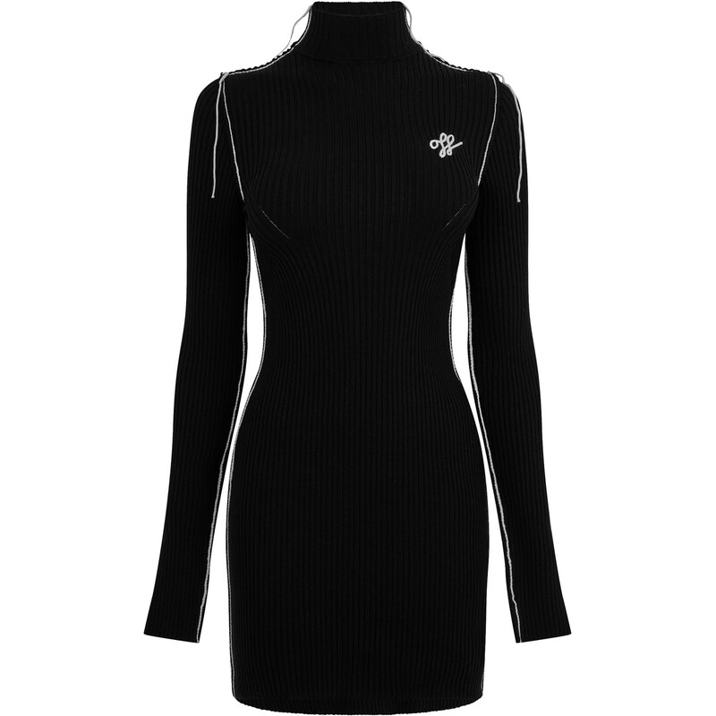 Šaty OFF WHITE Black Whit 8846362 109257637