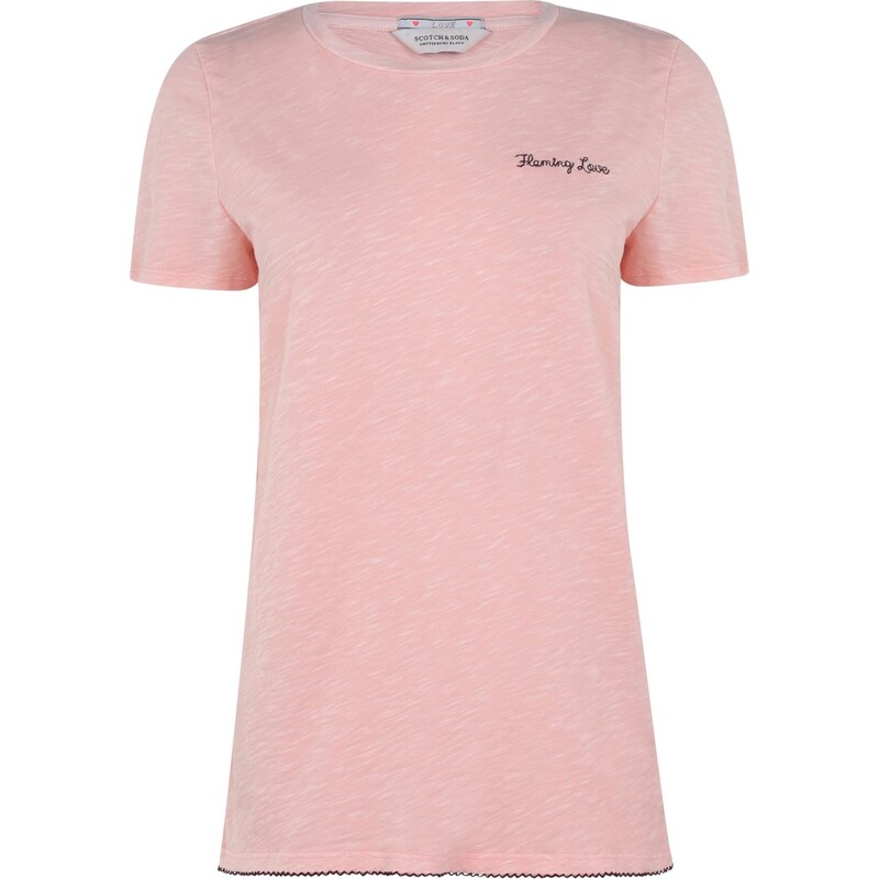 Košile Scotch and Soda Pink 9995071