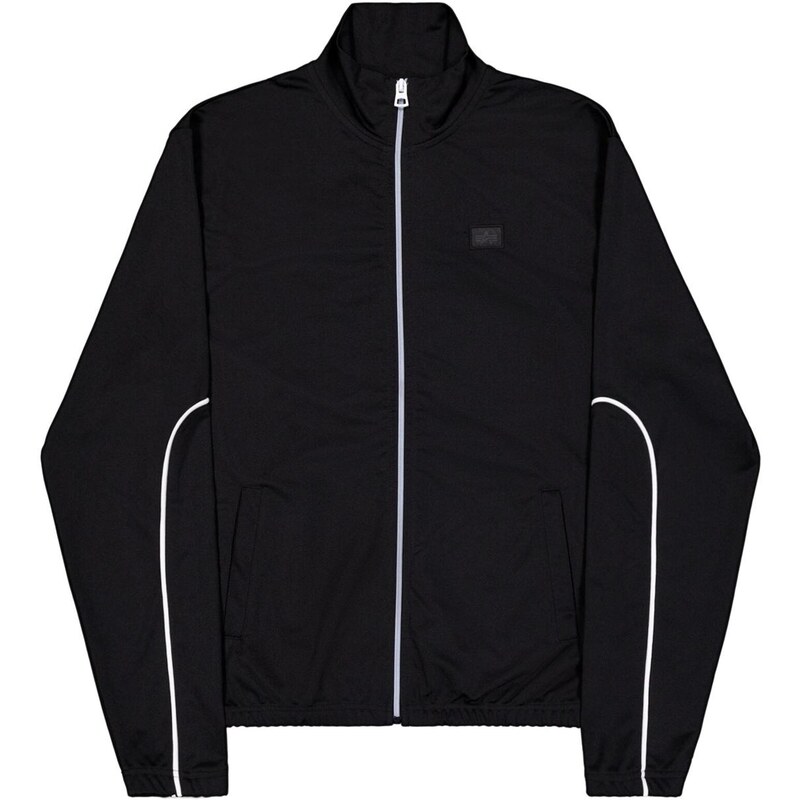 ALPHA INDUSTRIES Mikina Essential černá / bílá