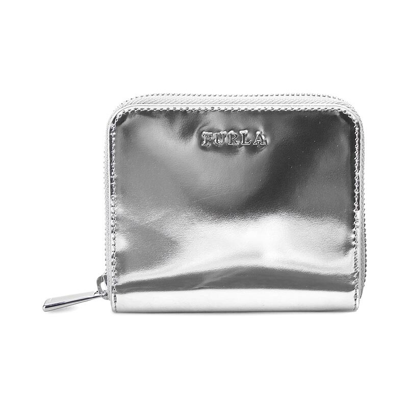 Malá dámská peněženka FURLA - Babylon S Zip Aroun 777929 P PI38 MIR Corol Silver 005