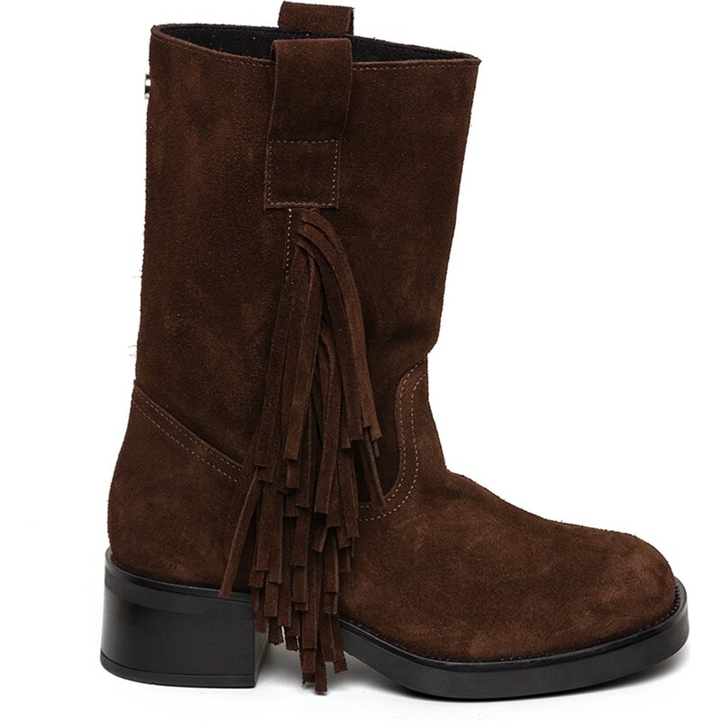 Boty STEVE MADDEN Brown Seude 1144911