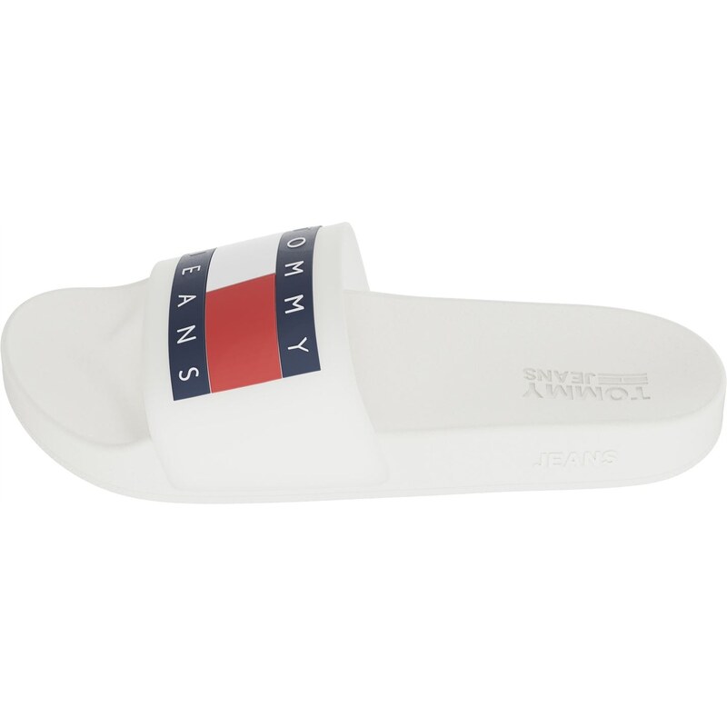 Pantofle Tommy Jeans White YBR 7963035