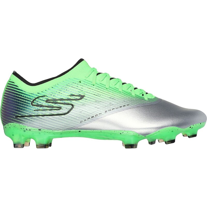 Kopačky Skechers Razor Adults Firm Ground Silver 5657342