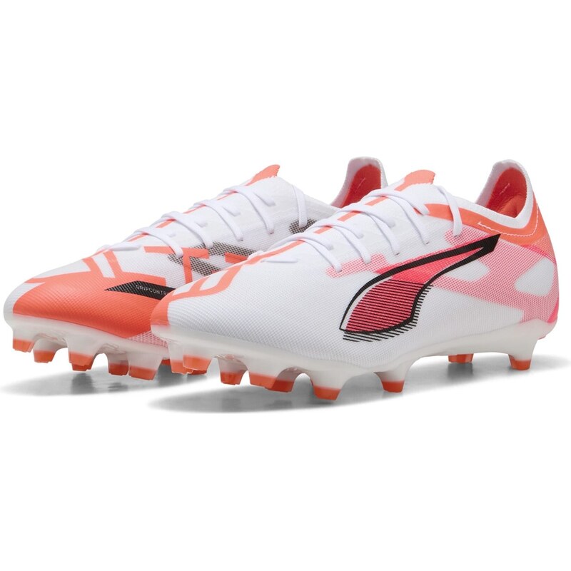 Kopačky Puma Mens PUMA Ultra 5 Match Firm Ground White 2225866