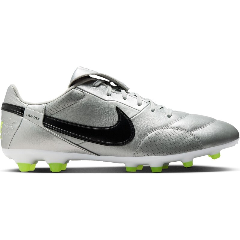 Kopačky Nike Premier 3 Adults Firm Ground Silver 3141530