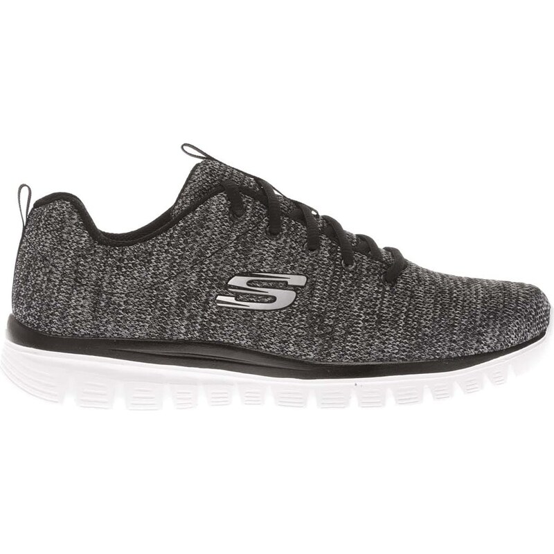 Tenisky Skechers Black-White 7979234