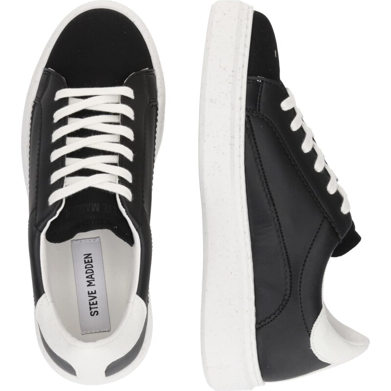 STEVE MADDEN Tenisky 'Vasile' černá / bílá