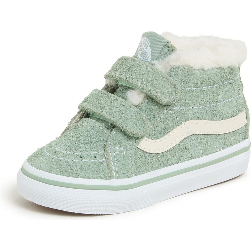 VANS Tenisky Sk8-Mid pastelově zelená / bílá