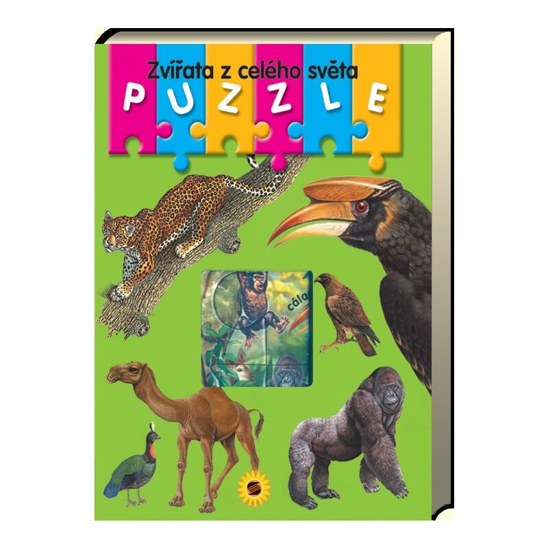 Nakladatelství SUN Zvířata z celého světa - puzzle