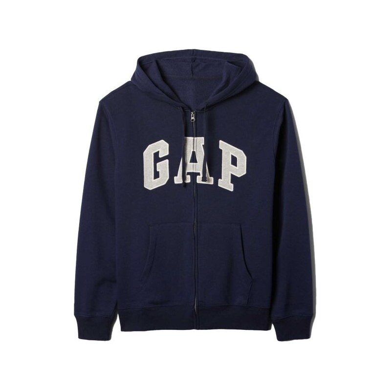GAP LOGO FLEECE ZIP Pánská mikina