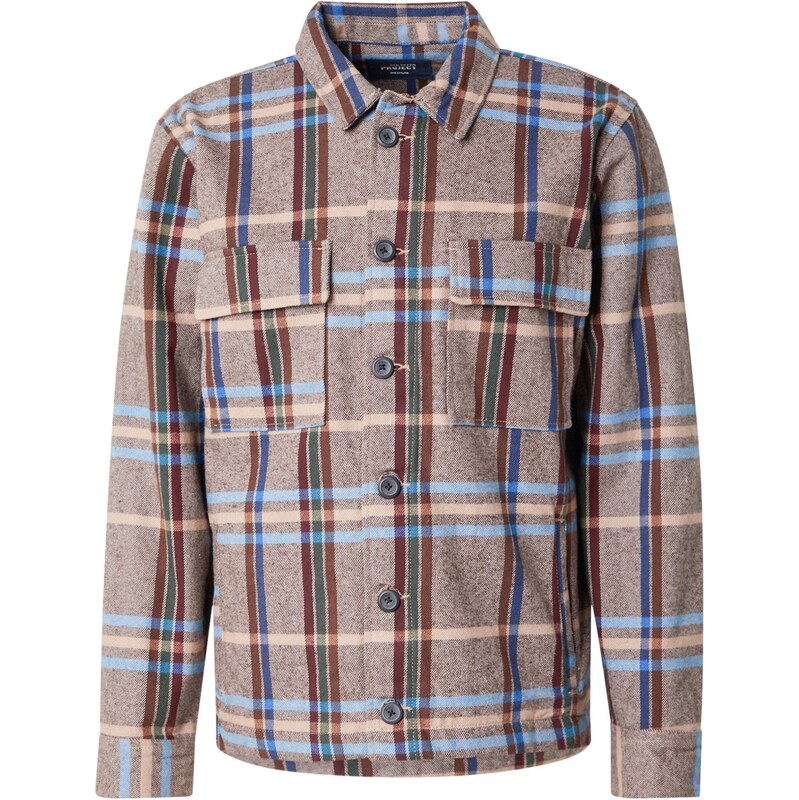Denim Project Přechodná bunda DPM námořnická modř / cappuccino /