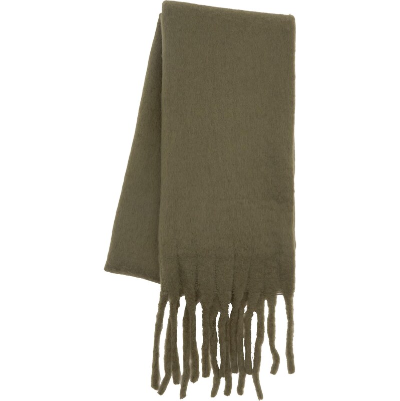 Pull&Bear Šála olivová 109287205
