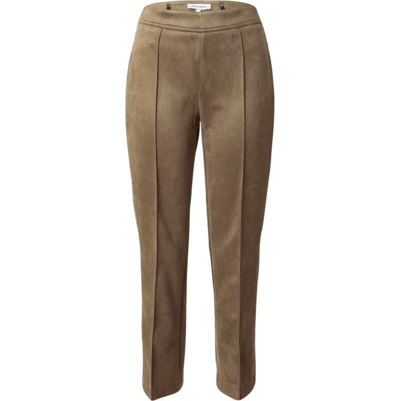 MORE & MORE Kalhoty Alcantara khaki