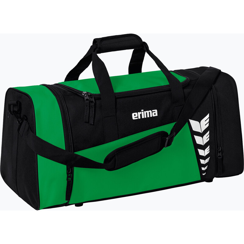Tréninková taška ERIMA Six Wings Sports Bag 49,5 l emerald/black