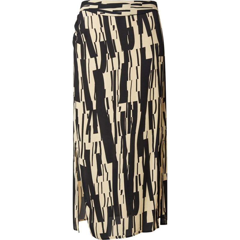 DKNY Sukně krémová / černá