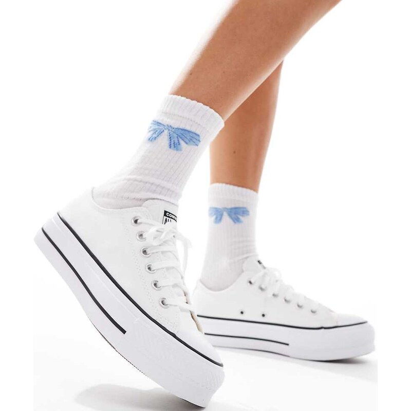 Converse Chuck Taylor All Star Lift Ox Wide Fit platform